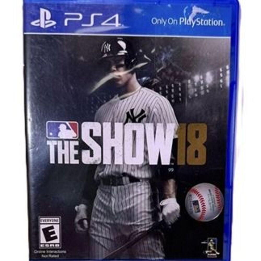 MLB The Show 18 – PS4 Baseball Game – PlayStation 4 – Tested & Complete